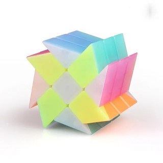 장기자랑 생일파티 마술 매직 큐브 전문 피라미드 퍼즐 루빅스 속도 3x3, [12] As Picture, 1개