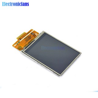 아두이노용 SPI TFT LCD 터치 패널 직렬 포트 모듈 PCB 어댑터 LCD 디스플레이 2.4 인치 2.4 인치 240x320 ILI9341 3.3V 5V, With touch screen, 1개