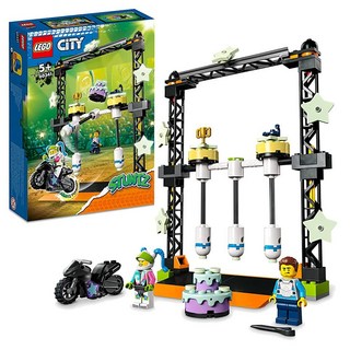 LEGO 레고 City The Knockdown 스턴트 챌린지 60341 빌딩 키트 만 5세 아동용 장난감 200168