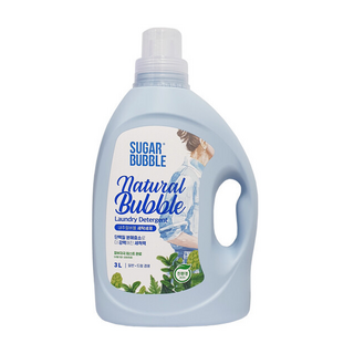 슈가버블 친환경세탁세제 내추럴버블3L
