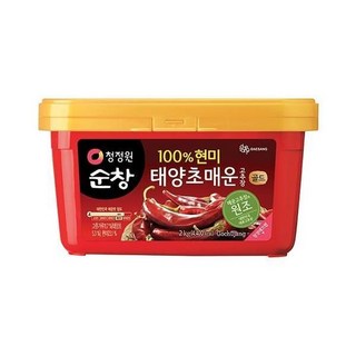 청정원 순창 현미 매운고추장 2kg 국산고추장 골드 맛있게 매운 요리 펜트리 쌀 간단 맛집 국물 개, 1개