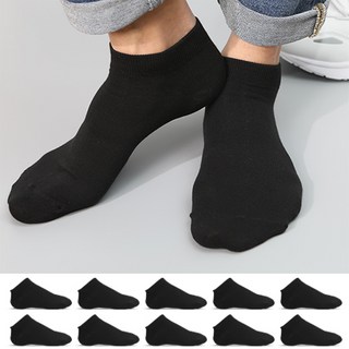 플렉스 에이블 남성용 스니커즈 발목 양말 10켤레 세트