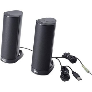 Dell AX210 블랙 USB 스테레오 스피커 시스템