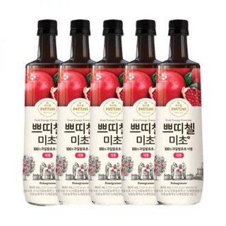 CJ쁘띠첼 미초석류 900ml x 5개