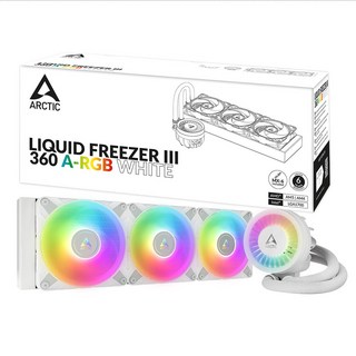 ARCTIC Liquid Freezer III 360 A-RGB 아틱 수냉쿨러 화이트, 1개