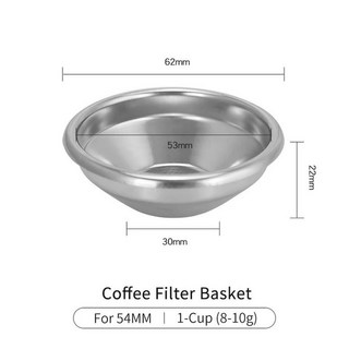 Breville 세이지 에스프레소 머신용 커피 필터 바스켓