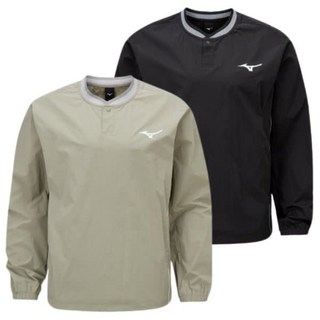 미즈노 24SS 공용 헨리넥 바람막이 피스테 HENLEY NECK PISTE 운동복 32YE402309 32YE402338 2C