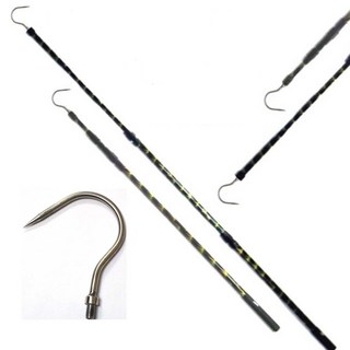 태균샵 민물 새우 낚시 뜰채 문어 오징어 갈고리 해루봉 장비, 외발갈고리(2m)