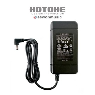 Hotone Audio 18V 2A 센터 마이너스 정전압 어댑터(PSD-17) 핫톤 베일톤 소니케어 호환가능, 1개