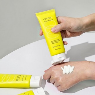 리즈코코 수제 선크림 유브이 락 선브리즈 톤업 자외선차단, 60ml, 2개