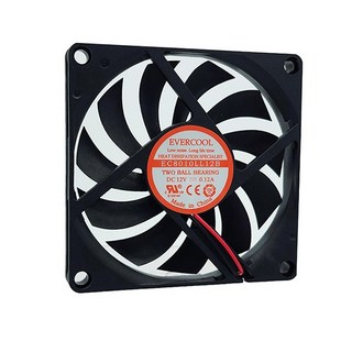 [에버쿨] EC8010LL12B 2P [시스템 쿨러/80mm], 1개