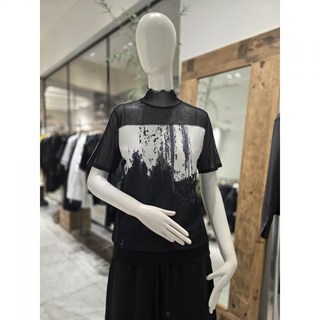 데무 프린트 폴라 티셔츠 MW2506965