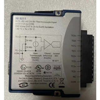 National Instruments NI 9211 cDAQ 온도/열전대 입력 모듈