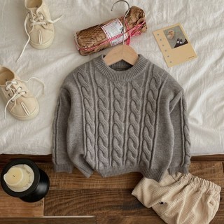 어린이 꽈배기 니트 [2148] 상품 이미지