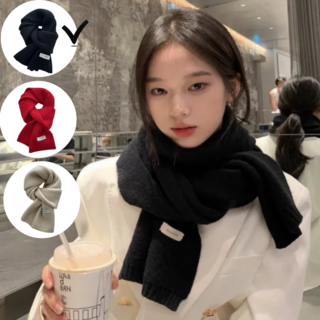 주앤 프리미엄 남녀 공용 니트 목도리