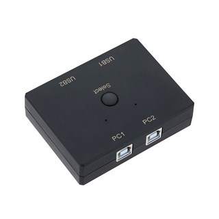 Coms USB 2.0 선택기 2:2 수동 스위치 DM420, 선택없음, 1개