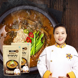 [씨엔쇼핑_TV홈쇼핑] 허진의 함경도식 추어보양탕 몸보신 미꾸라지탕, 1세트, 2.15kg