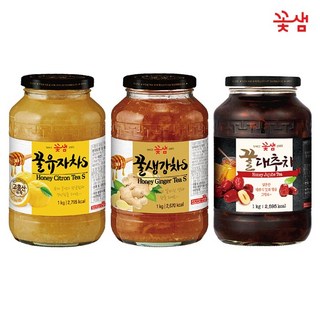 꽃샘 전통차 3종 세트