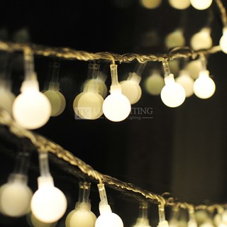 LED 앵두전구 100구 8M길이 5개까지 연결가능 캠핑 크리스마스 트리 무드조명 줄조명, 전구색(웜화이트) 100구 + 점멸기, 1개