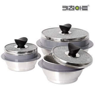 키친아트 국내 자연석 솥밥 가마솥 곱돌솥, 1개