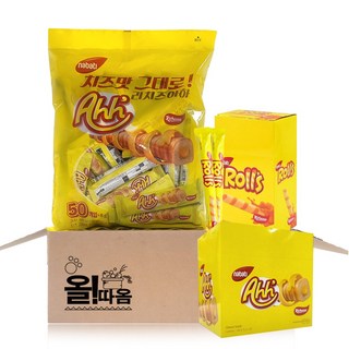 올따옴 리치즈 치즈맛스낵 3종 기획세트(리치즈아하400g+리치즈아하160g+리치즈 롤스180g), 1개