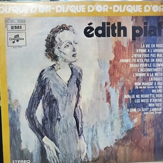 8188. LP음반. EDITH PIAF (LA VIE EN ROSE).가요 중고 팝 클래식 라이센스