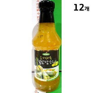 월남쌈소스(몬 파인애플 295g)X12 월남쌈소스 월남쌈, 1, 1