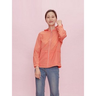 크로커다일레이디 오렌지 지퍼 포켓 모던 바람막이 점퍼 CLBMJP208