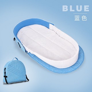 아기휴대용아기침대 접이식아기침대 범퍼애기침대 휴대용베이비룸 여행용유아침대 휴대용아기침대가드 범퍼침대유아 이동식아기침대, 핑크,블루,그레이