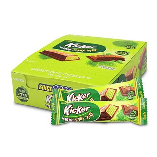 크라운 키커 녹차 초코바, 30g, 30개