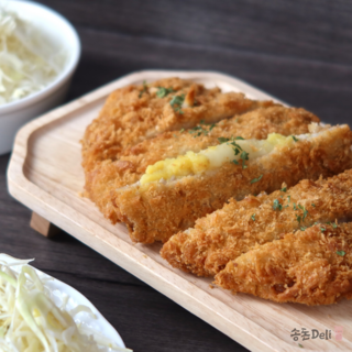 [송돈델리] 국내산 수제 돈까스 고구마치즈 돈가스 모짜렐라, 200g, 2개