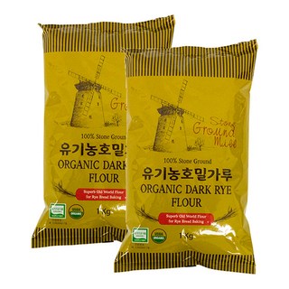 선인 유기농호밀가루 1kg, 2개