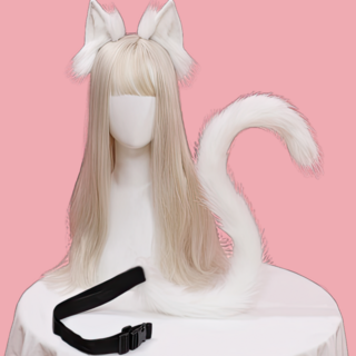 월드맘 할로윈 고양이 코스프레 코스튬 소품 세트