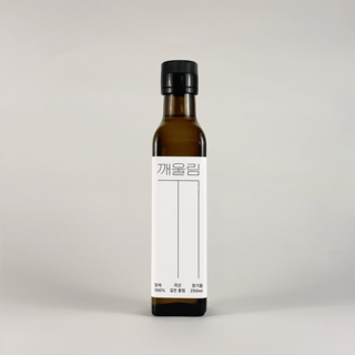 [깨울림] 국산 깊은 울림 참기름 (원기름), 3개, 250ml