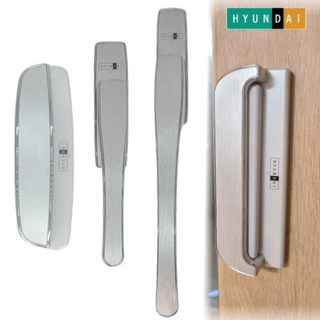 한화 현대 샷시 손잡이 오토락 셀프 교체, 1-4) 레버형 대형 화이트, 좌측 (창문 왼쪽), 1개