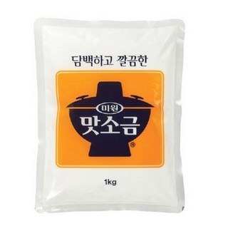 대상 청정원 맛소금 1kg 조미료 MSG, 1개