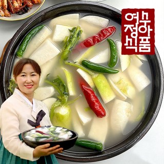 여수정아식품 전라도 동치미무우 김치 동치미, 5kg, 1개
