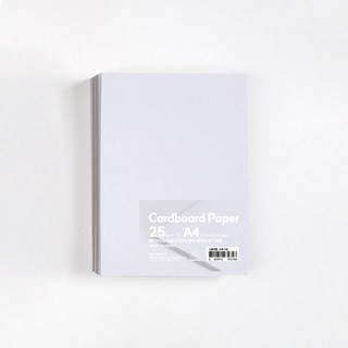 PaperPhant 하드보드지 (두껍고 단단한 종이) cardboard paper, 화이트 A4 25매