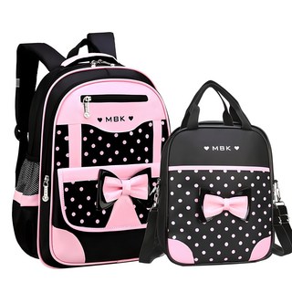 YUEMEIYD 초등학생 대용량 방수 책가방 어린이 학원가방 2종세트