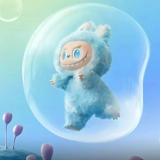 POP MART 팝마트 THE MONSTERS Labubu3.0 전방 하이 에너지 라인 확인형 HOPE 싱글 블라인드 박스, 1개, 확인형-HOPE(상자를 열고 봉지를 뜯다), 17cm