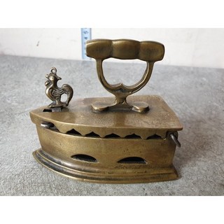 황동 다리미 길이10cm 무게296g 단초마을