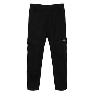 [스톤아일랜드] KIDS 24SS 블랙 와펜 팬츠 801630612 V0029/10A