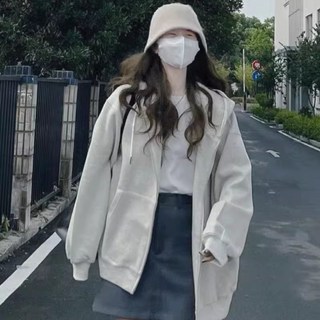 Cwadun 여성의 새로운 후드 느슨한 간단한 스웨터