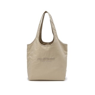 [매장정품] 질스튜어트 뉴욕 남성 여성 가방 가벼운 에코백 백 데일리 베이지 로고자수 숄더백 스몰 4F0 상품 이미지