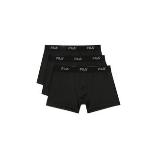 휠라 언더웨어 리니어로고 밴드 드로즈 3매입 FI4DRF1104M BLK
