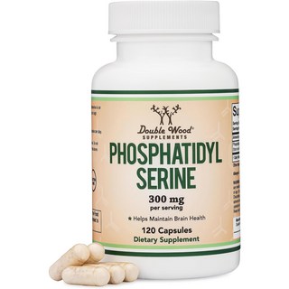 더블우드 포스파티딜세린 300mg 캡슐, 120정, 1개 대표 이미지 - 뇌영양제 추천