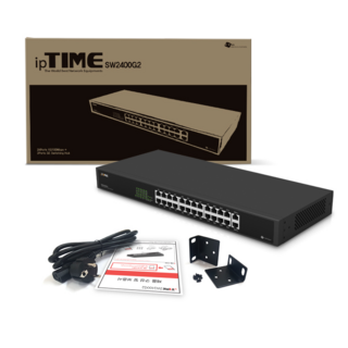 ipTIME SW2400G2 24포트 스위칭 허브