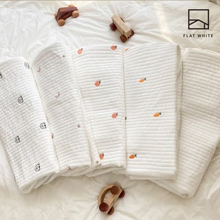 플랫화이트 역류방지쿠션 100수 누빔 인견 커버+스트랩 19컬러 (쿠션솜 미포함), 100수 누빔 - 화이트 돌고래