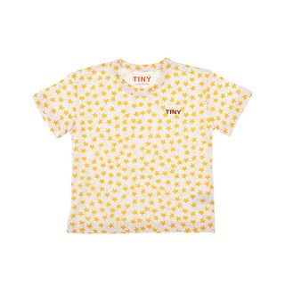 타이니코튼 AW24-014 104 (Stars tee off-white) 상품 이미지