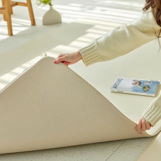 고려화학매트 유아놀이방매트, 베이지 + 브라운